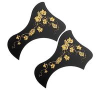 Abaodam 2pcs Professional Guitar Pickguard Sticker Pvc Material Scratchplate for Guitar Acoustic Pick Guard