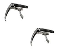 Abaodam 2pcs Professional Guitar Tuning Clip Metal Capo for Electric Acoustic Simple