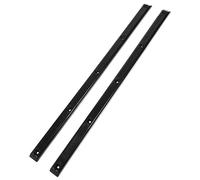 Abaodam 2Pcs Professional Rails Wear Resistant Collision Rib Bones High Grade Plastic Skateboard Supplies Stable Installation for All Skateboards Creative Structure
