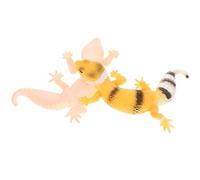 Abaodam 2Pcs Realistic Simulation Lizard Figures Vivid Animal Figurines Educational Reptile Models for Garden Decor and Cognitive Learning