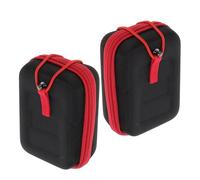 Abaodam 2pcs Red Zipper Golf Rangefinder Carrying Case Compact Sports Rangefinder Storage Bag for Golf Equipment and Hiking Gear Protection