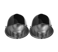 Abaodam 2pcs Reptile Heat Lamp Fixture with 5.5 Inch Deep Reflector Dome, Anti-Scald Heater Guard Lampshade for Glass Terrariums, Basking Light Holder Suitable for Bearded Dragon and Pet