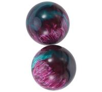 Abaodam 2pcs Resin Hand Exercise Balls for Hand Therapy, Lightweight with Comfortable Grip, 50mm Decorative Spheres Suitable for Office Or Tabletop Ornament