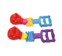 Abaodam 2pcs Retractable Spring Fist for Creative Prank Party Play Fun Interactive Stress Relief Birthday Boys