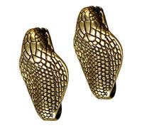 Abaodam 2Pcs Retro Snake Pendant Keychain Unique Craft Decor for DIY Projects Compact Hanging Adornment for and Personal Use