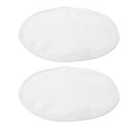 Abaodam 2Pcs Reusable Castor Oil Breast Pads Soft Cloth Breast Wraps Comfortable Essential Oil Packs for Nursing and Sleep Aid Skin Care