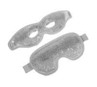 Abaodam 2pcs Reusable Cooling Eye Patches for Adults Gel Cold Compress for Eye Fatigue Relief Puffiness Reduction and Improved Sleep at Home School