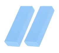Abaodam 2pcs Rubber Pumice Stone for Powerful Descaling and Versatile Use, Effective Cleaning Stone for Kitchen, Bathroom, and Toilet Stain Removal