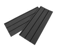 Abaodam 2pcs Rv Step Mats Non-slip Stair Rugs for Campervan and Motorhome Sturdy Backing Floor Protector for Manual and Electric Rv Steps Deep Grey 48.3x17.8cm