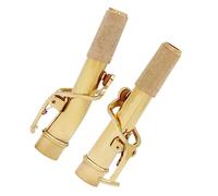 Abaodam 2pcs Saxophone Replacement Neck Kit Straight Bent Neck Cork Material for Alto Tenor Soprano Sax Players