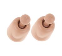 Abaodam 2pcs Scale Doll Neck Connector DIY Action Figure Neck Peg Joint Plastic Head Adapter for Soldier Doll Making Repairing with Stable Tight Fit and Easy Assembly