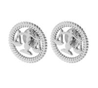 Abaodam 2pcs Scale of Justice Lapel Pin Vintage Law School Brooch for Lawyers Judges Suits Formal Events
