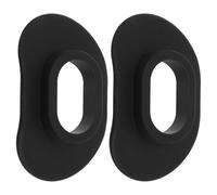 Abaodam 2pcs Scuba Diving Silicone Regulator Mouthpiece Lip Protector with Anti-Freezing and Anti-stinging Features, Black Diving Lip Guard Accessory for Water Sports and Underwater Use