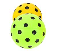 Abaodam 2pcs Silent Stress Balls Quiet PU Foam Squeeze Balls for Indoor Play Soft Calming for Stress Relief Hand Therapy Relaxation Exercise Accessories
