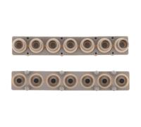 Abaodam 2pcs Silicone Conductive Rubber Part for Electronic Piano Key Contact Replacement, Reusable and Easy DIY Installation, Suitable for Digital Piano Use at Home or Stage