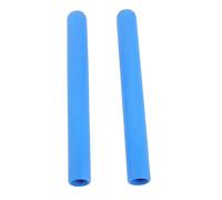 Abaodam 2pcs Silicone Drumstick Covers Soft Protective Tips for Silent Practice for Drummers Convenient Drumstick Sleeves Noise-reducing Design