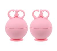 Abaodam 2pcs Silicone Ice Roller for Face with Compact Simple Shape, Portable Facial Ice Cooling Massager to Skin Swelling and Sun Redness Repair,
