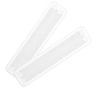 Abaodam 2pcs Silicone Mold for Epoxy Resin Bookmark DIY Craft Rectangle Reusable Casting Moulds for Handmade Bookmark Making in Arts and Crafts