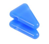 Abaodam 2pcs Silicone Tuning Fork Base Holder Triangle Stand for Secure Stability Portable Design for Musicians Healing Practitioners for Sound Therapy Meditation