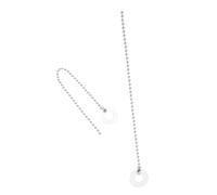 Abaodam 2pcs Silver Cymbal Sizzle Chain Set for Drum Kits, Instrument Enhancements for Crashes and Rides, Cymbal Sizzle Link Accessory for Jazz and Percussion Drums