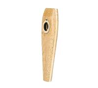 Abaodam 2pcs Simple Wooden Kazoo Flute for Beginners Orff Instrument Wood Harmonica Ukulele Guitar Partner for Ages