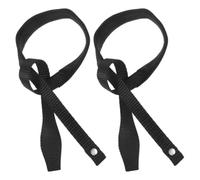 Abaodam 2pcs Ski Pole Wrist Strap Comfortable Nylon Trekking Pole Accessory with Wear Resistant Wrist Leash for Outdoor Activities and Hiking