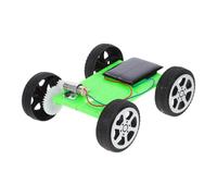 Abaodam 2pcs Solar Powered Car DIY Kit for Students Hands Science Experiment Educational Assembly Model for Learning Solar Energy Principles Fun Stem Activity for Boys