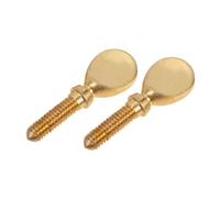 Abaodam 2pcs Solid Brass Saxophone Neck Screws Precision Tightening Parts for Alto Tenor Soprano Enhance Instrument Stability Acoustic Output