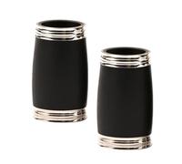 Abaodam 2pcs Soprano B Flat Clarinet Clarinet Tuning Tube Two-section Tube Tools Mouthpiece Basics