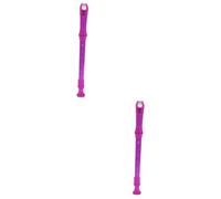 Abaodam 2pcs Soprano Recorder Flute Abs Descant Music Playing Wind Instruments for School Classroom Beginner Random Color