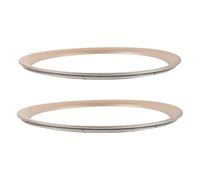 Abaodam 2pcs Speaker Decorative Rings Speaker Covers DIY Audio Enhancement Trim for Home Stereo Upgrade Rings