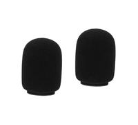 Abaodam 2pcs Sponge Microphone Cover Windscreen Mic Cover Protective Cap Washable for Smb Microphone