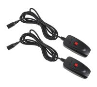 Abaodam 2pcs Stage Light Controller Signal Controller for Fog Machines Wired Remote Control for Smoke Machine Enhanced Festival Party Atmosphere Pack