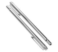 Abaodam 2pcs Stainless Steel Dowsing Rods for Detecting Magnetic Fields and Subterranean Structures, User-friendly and Versatile Divining Rods for Detecting Underground Water Veins