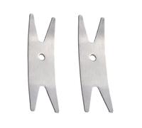 Abaodam 2pcs Stainless Steel Guitar Tuners Spanner Knob Jack Tuner Bushing for Guitar Repair and Winching Tuning