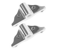Abaodam 2pcs Stainless Steel Kayak Oarlock Sockets Side Mount Brackets Fittings Paddle Holder for Kayak Fishing Row Boat Accessories