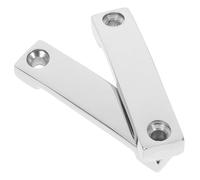 Abaodam 2pcs Stainless Steel Lashing Strap Retaining Bracket for Boat Deck Mounting with Enhanced Structural Integrity and Secure Connection, Marine Use for Rough Seas, Sturdy Webbing