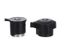 Abaodam 2pcs Steam Release Valves with Ergonomic Handle Pressure Cooker Safety Valve Replacement for Electric Pressure Cooker Lid Parts Heat Resistant Easy to Operate