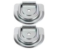 Abaodam 2pcs Steel D Ring Tie down Anchors for Truck Beds and Camper Heavy Duty Cargo Anchors with 8mm Thickness and High Load Capacity, Easy Installation for Secure Tie Downs