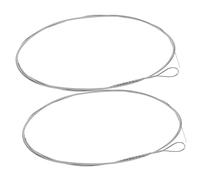 Abaodam 2pcs Steel Dulcimer Strings Replacement Set Universal Instrument Strings Accessories for Hammered Dulcimer