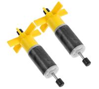 Abaodam 2pcs Submersible Pump Replacement Impeller with Shaft for Rotor Compatible Spa Tub Water Filter Quiet Operation