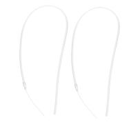 Abaodam 2pcs Supplemental Milk Tubing for Straw System for Transitioning from Bottle to Cup Comfortable and Reusable Design for Weaning Period Encourages Straw Use and Reduces Dependency