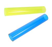 Abaodam 2Pcs Table Tennis Rubber Roller Stick Plastic Glue Rolling Tool for Pingpong Bat Racket DIY Accessories in Green and Blue