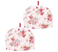 Abaodam 2pcs Tea Kettle Cover Insulated Tea Pot Cozy Protective Cover with Secure Fit and Clean Fabric for Extended Warmth and Safe Handling in Kitchen
