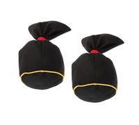 Abaodam 2Pcs Thai Hot Compress Bags Natural Chinese Salt, Black Acupressure Packs for and Shoulder Relief, Spa Salt Warming Pouches for Relaxation and Travel