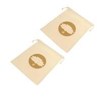 Abaodam 2pcs Tibetan Singing Bowl Pouch Meditation Bowl Storage Bag Drawstring Pouch Smooth Closure Singing Bag Zen Theme Lotus Pattern Material