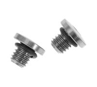 Abaodam 2pcs Titanium Alloy Mountain Bike Brake Lever Reservoir Screws Oil Cylinder Cover Fixing Bolts Hydraulic Brake Oil Bleed Corrosion-resistant Fasteners Compatible with Shimano
