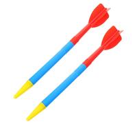 Abaodam 2pcs Training Javelin Soft Plastic Javelins for Boys and Girls Safe Athletic Training Prop for Schools and Clubs