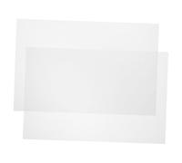 Abaodam 2pcs Transparent Ripple Invisibility Shield Plastic Lens Cards for Close-up Funny Magician Gimmicks and DIY Crafts