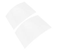 Abaodam 2pcs Transparent Ripple Lens Plastic Close Up Trick for Magician Illusion Props Invisibility Shield Accessories High Clarity